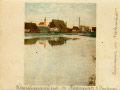 Radvanice/Radowenz 22 - Velkou povodeň způsobil na počátku 20. století potok Jívka. Tato událost se dostala i na pohlednici roku 1909.
